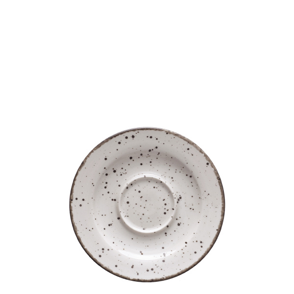Farfurioară pentru cafea mocca 12 cm - Gaya Atelier gri