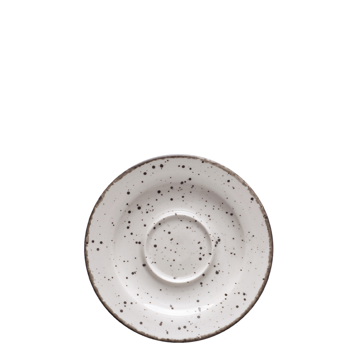Farfurioară pentru cafea mocca 12 cm - Gaya Atelier gri