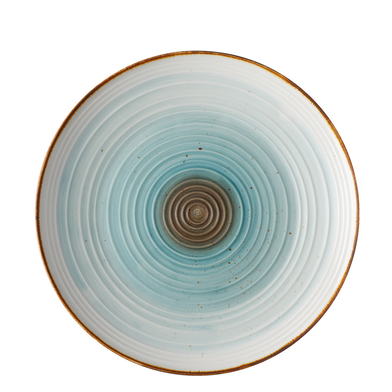 Farfurie întinsă Gaya Coupe Spiral Rustico 28 cm