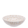Bol pentru cereale alb / champagne 17,8 cm - Basic