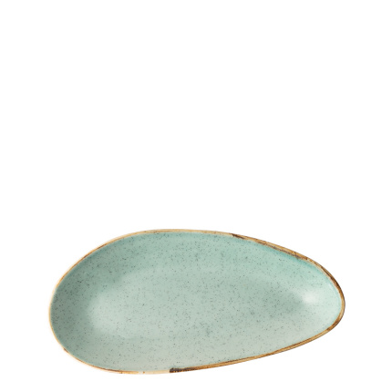 Farfurie ovală Sand turcoaz 25 cm – Gaya