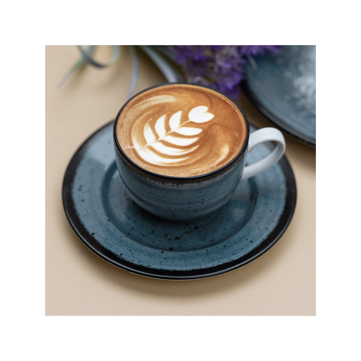 Ceașcă de cafea 200 ml albastră - Hotel Inn Chic colorată