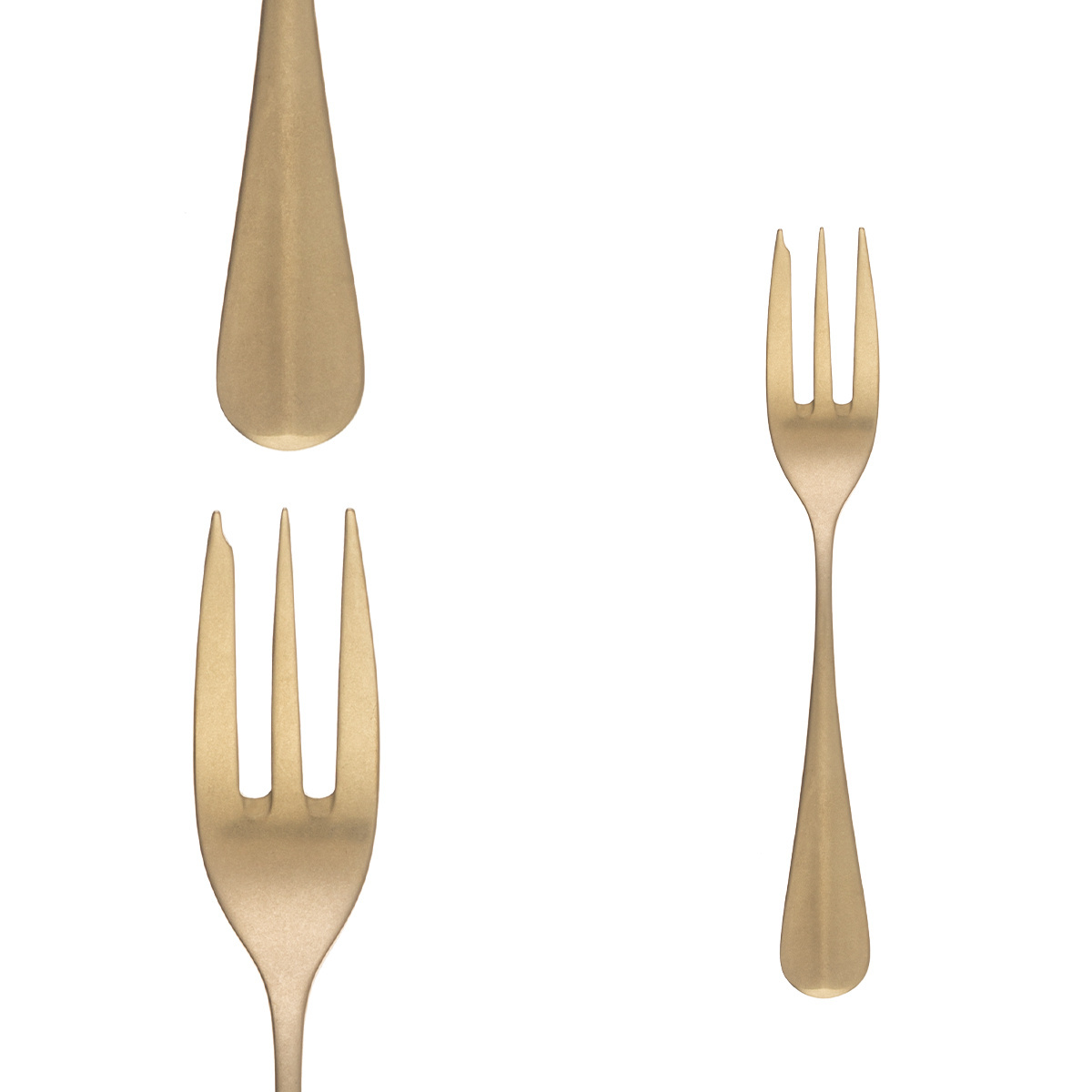 Set tacâmuri 30 buc. - Baguette Vintage PVD Champagne Stone Wash