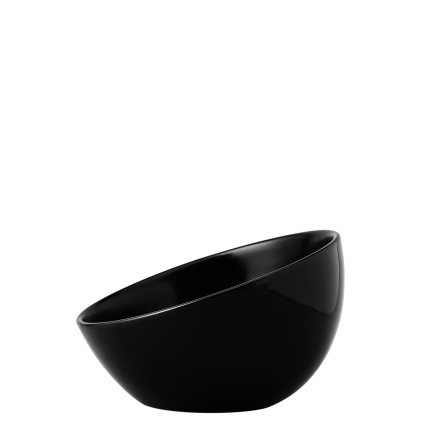 Bol mare negru Flow Eco – 19 cm