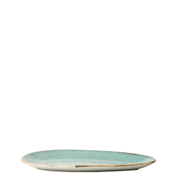 Farfurie ovală Sand turcoaz 25 cm – Gaya