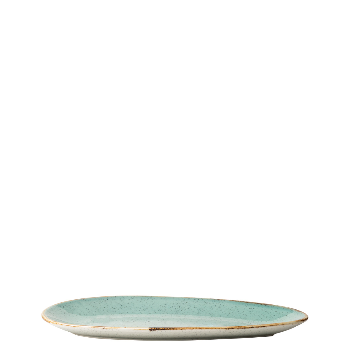 Farfurie ovală Sand turcoaz 25 cm – Gaya