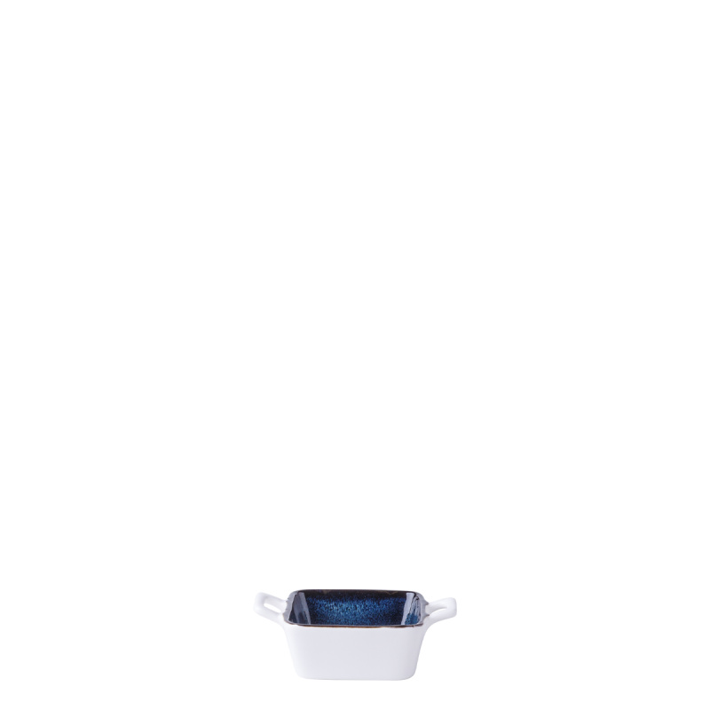 Bol Flowl Atelier albastru cu mânere 7,8 x 7,8 cm - Gaya