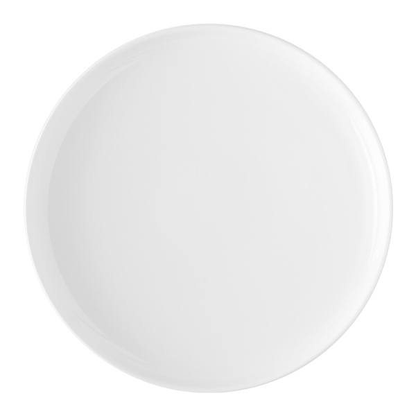 Farfurie întinsă Coupe albă 28 cm – Flow