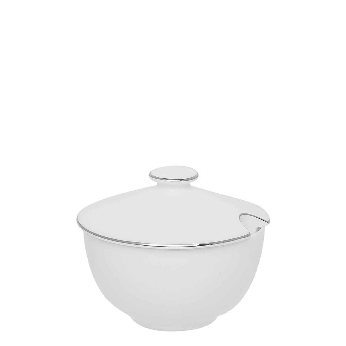 Zaharniță 9,5 cm cu margine de platină - Premium Platinum Line