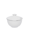 Zaharniță 9,5 cm cu margine de platină- Premium Platinum Line