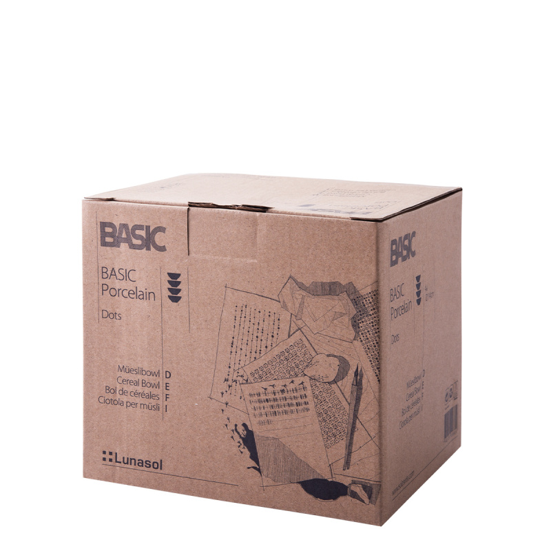 Set boluri pentru cereale 4 buc. - Basic Dots