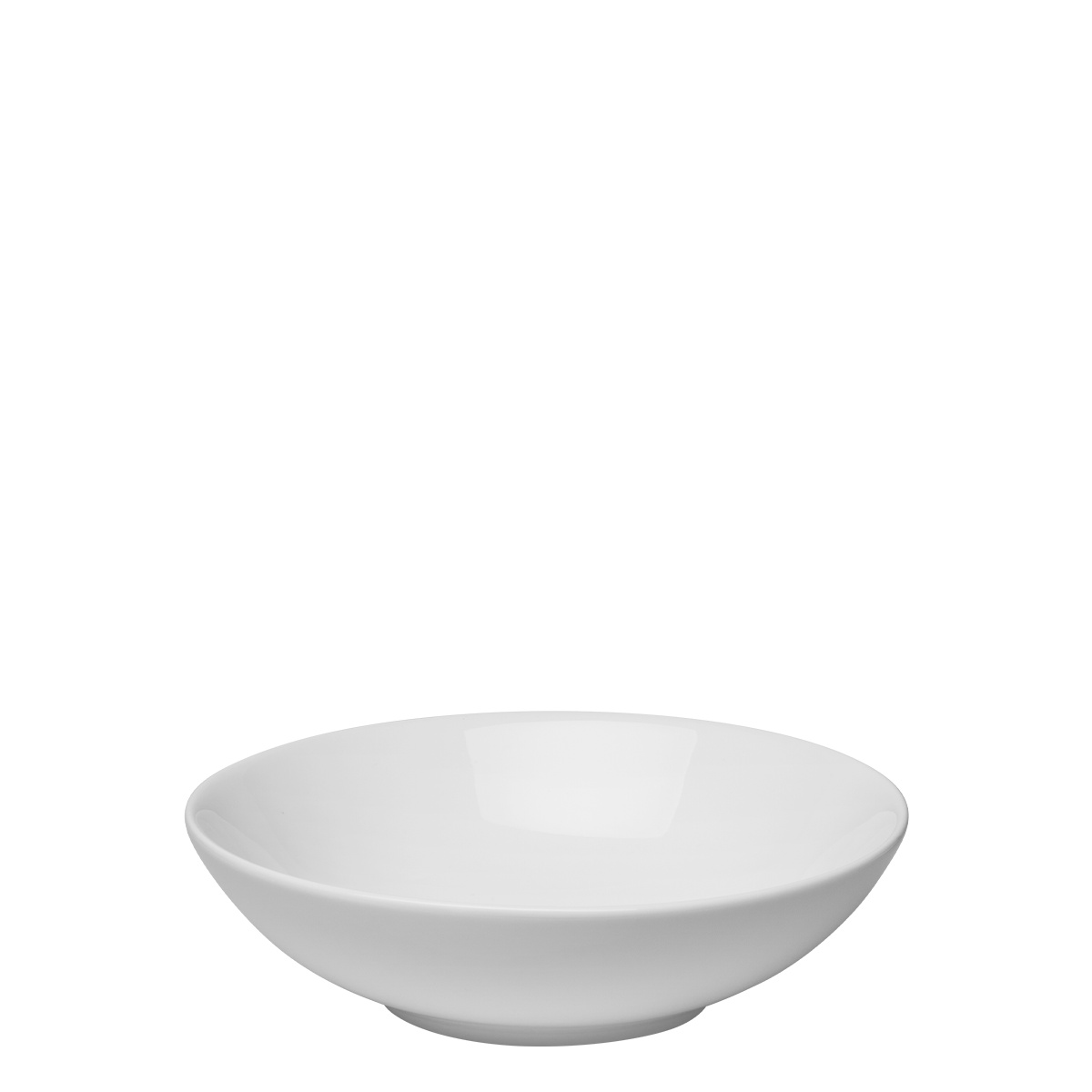 Farfurie adâncă Coupe albă 19,5 cm – Flow