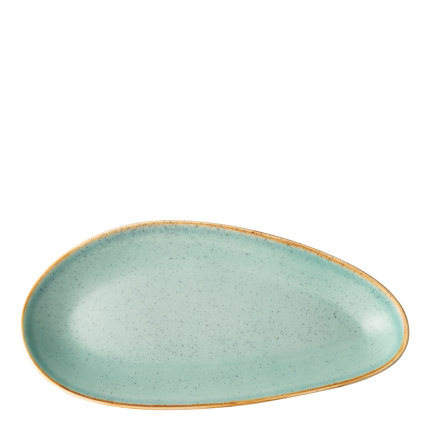 Platou oval Sand turcoaz 41 cm – Gaya