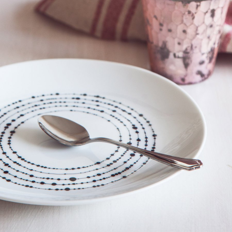 Farfurie desert 20,5 cm set 4 buc - Basic Dots