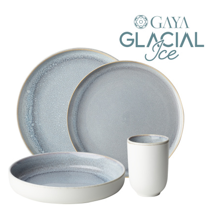Set porțelan 16 piese - Gaya Atelier Glacial Ice
