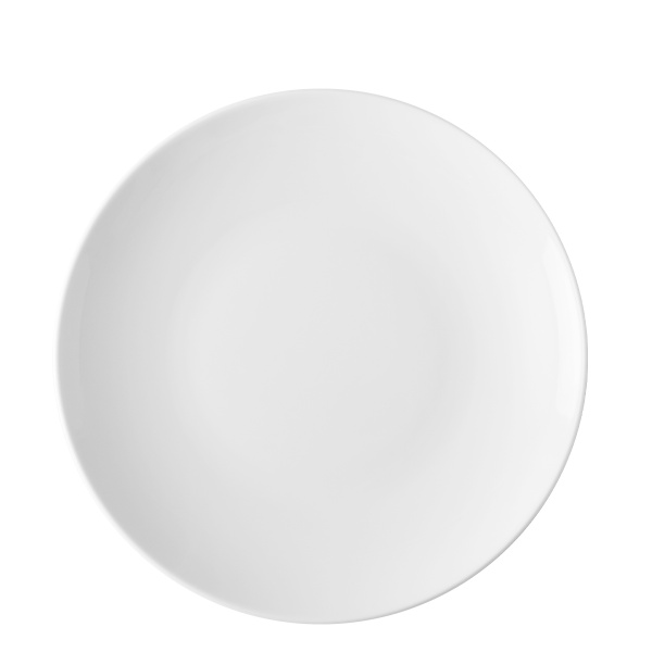 Farfurie întinsă 28 cm Chic Weiss | Lunasol