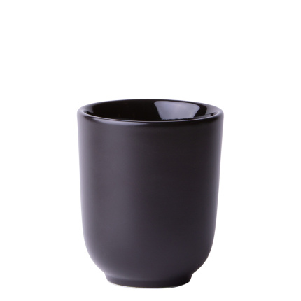 Ceașcă fără toartă neagră 220 ml - Flow