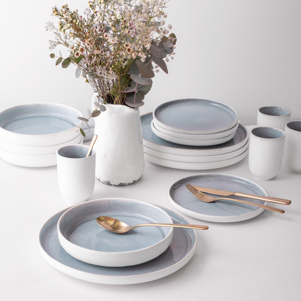 Set porțelan 16 piese - Gaya Atelier Glacial Ice