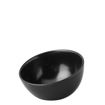 Bol mare negru Flow Eco – 19 cm