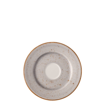 Farfurioară pentru cafea 16 cm gri - Hotel Inn Chic colorată