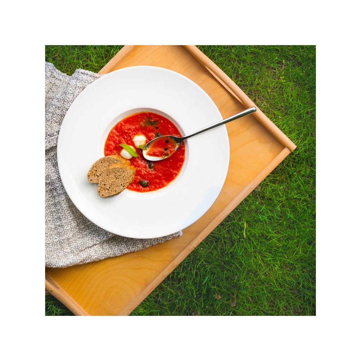 Farfurie adâncă gourmet 30 cm - Premium Platinum Line