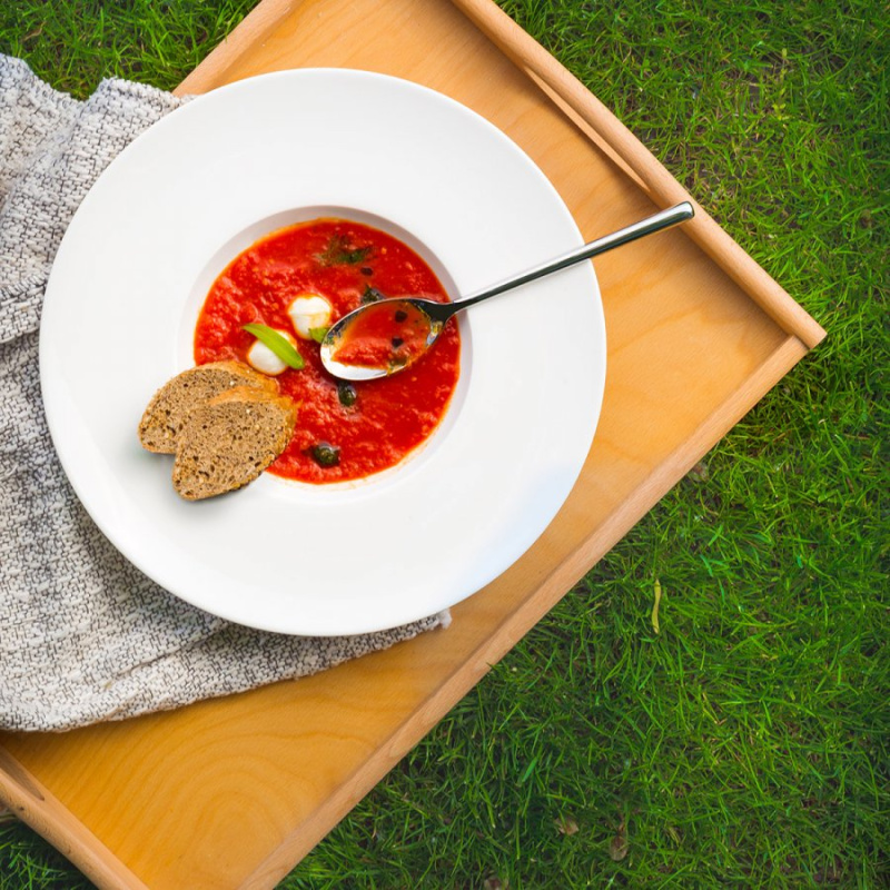 Farfurie adâncă gourmet 30 cm - Premium Platinum Line
