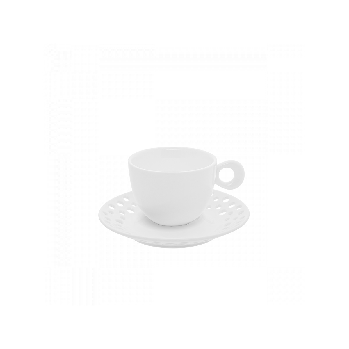 Farfurioară pentru cafea perforată ø 15 cm — Flow Lunasol
