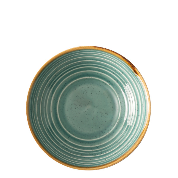 Farfurie adâncă Spiral Sand turcoaz 19,5 cm – Gaya
