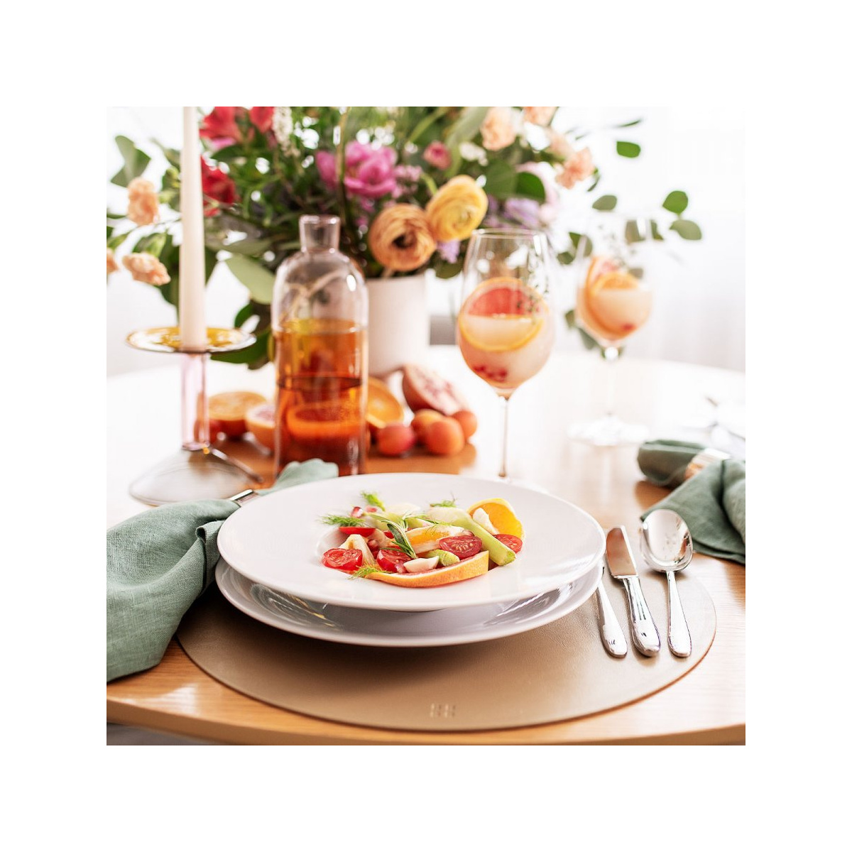 Farfurie adâncă 27 cm set 4 buc. - Basic Chic