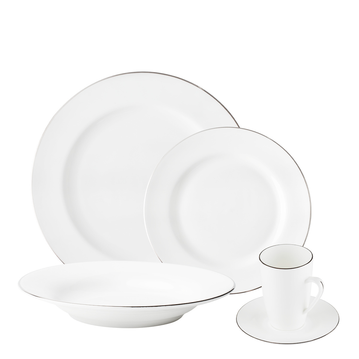 Set porțelan 20 piese - Premium Platinum Line