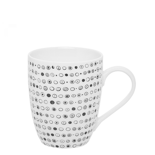 Set cești 3 buc. - Basic Dots