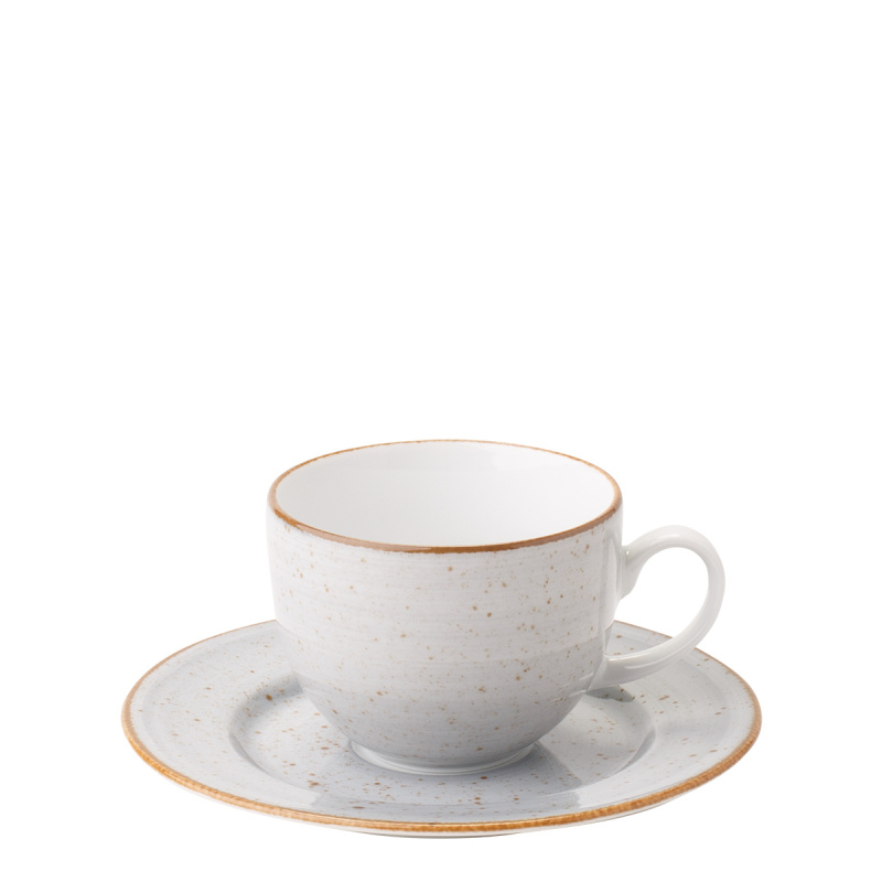 Farfurioară pentru cafea 16 cm gri - Hotel Inn Chic colorată
