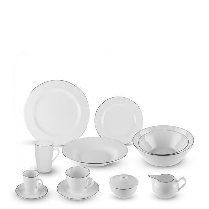 Set porțelan 52 piese - Premium Platinum Line