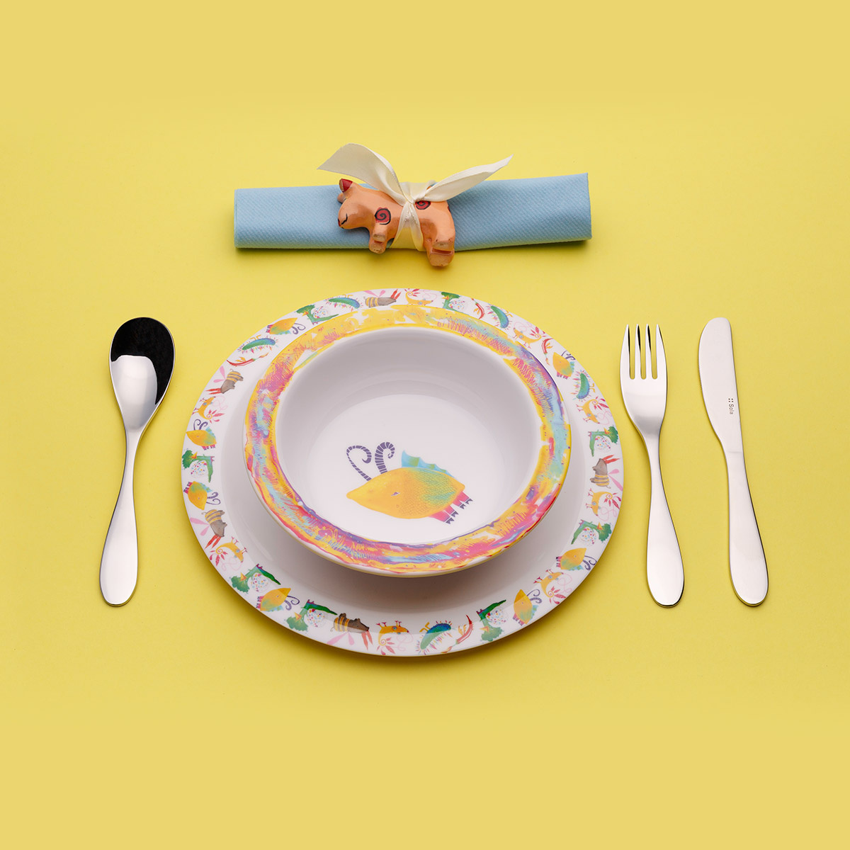Set de tacâmuri pentru copii 3 buc. – Alpha