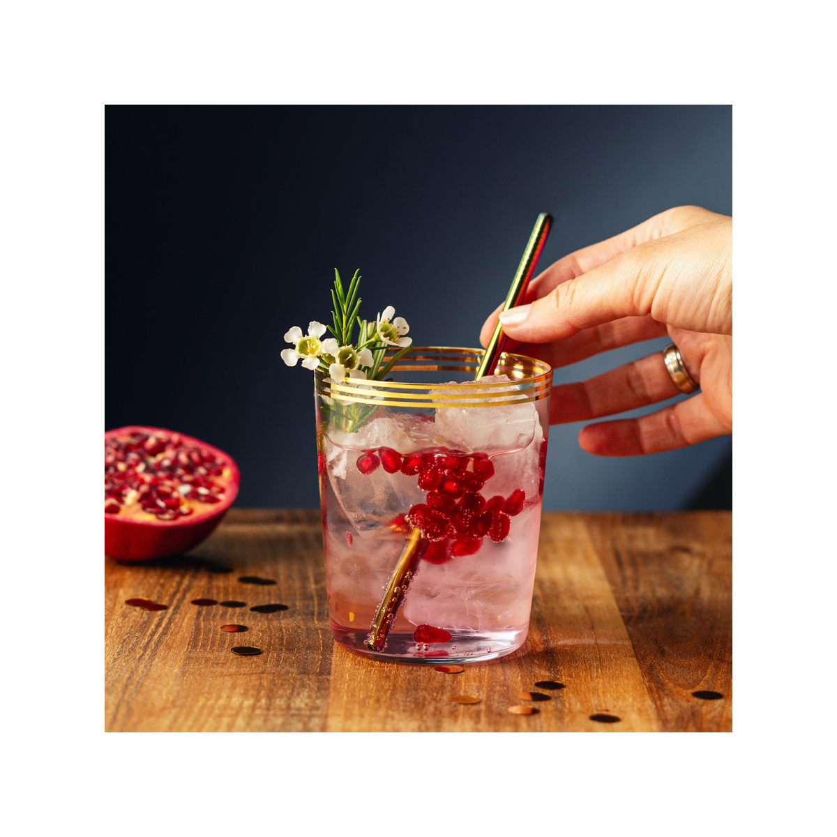 Pahare Tumbler 440 ml, set 12 buc. - 21st Century Glas Lunasol META Glass