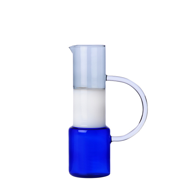 Carafă albastru/alb/fumuriu 1,2 l - Ichendorf