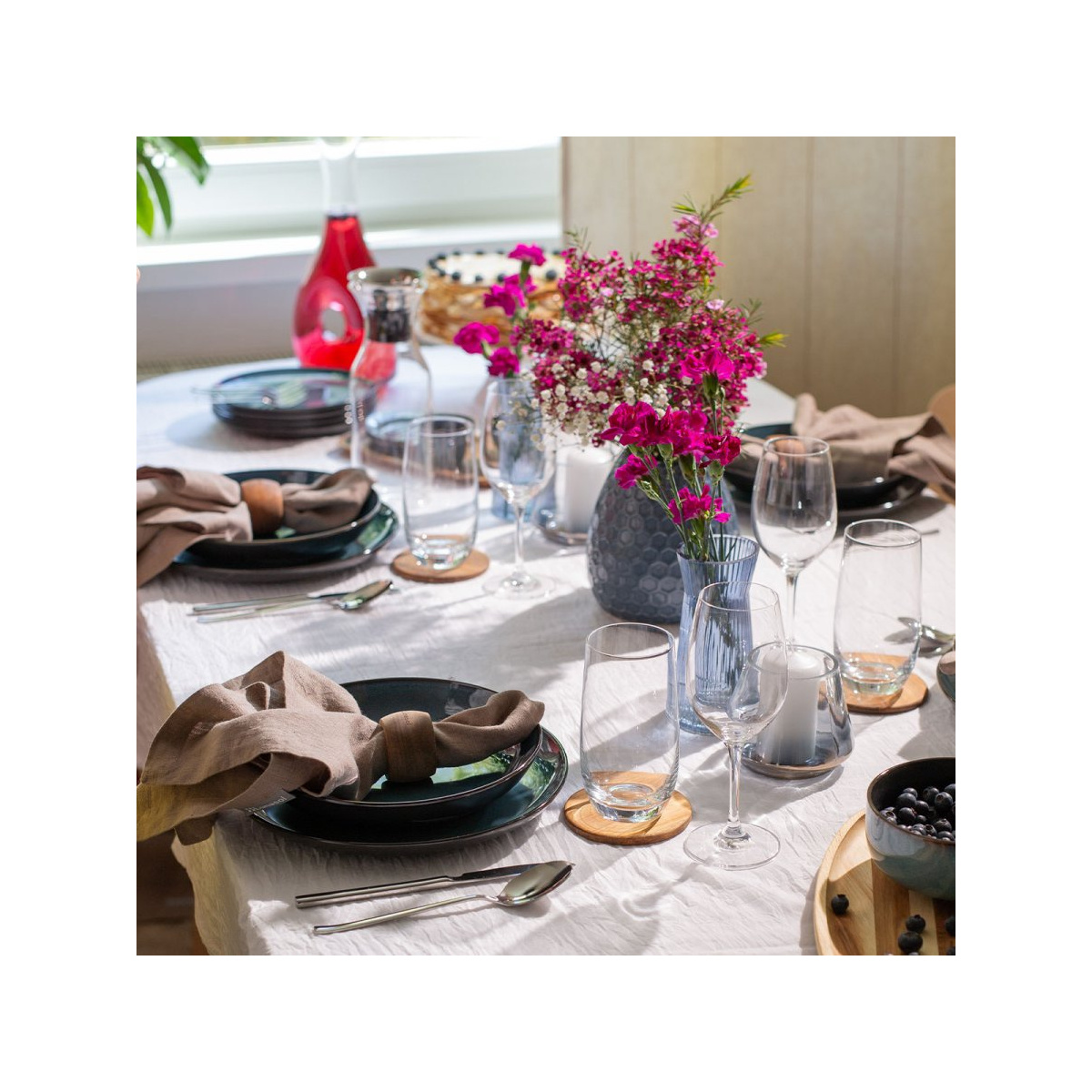 Set farfurii ceramice 12 buc. – Elements Night