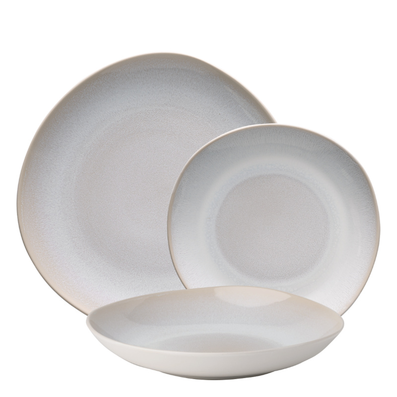 Set farfurii ceramice 12 buc. – Elements North Organic