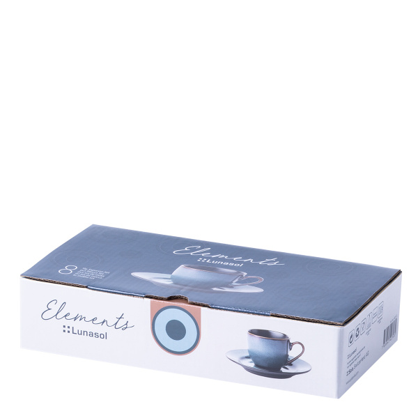 Set mokka 8 piese 90 ml – Elements Night