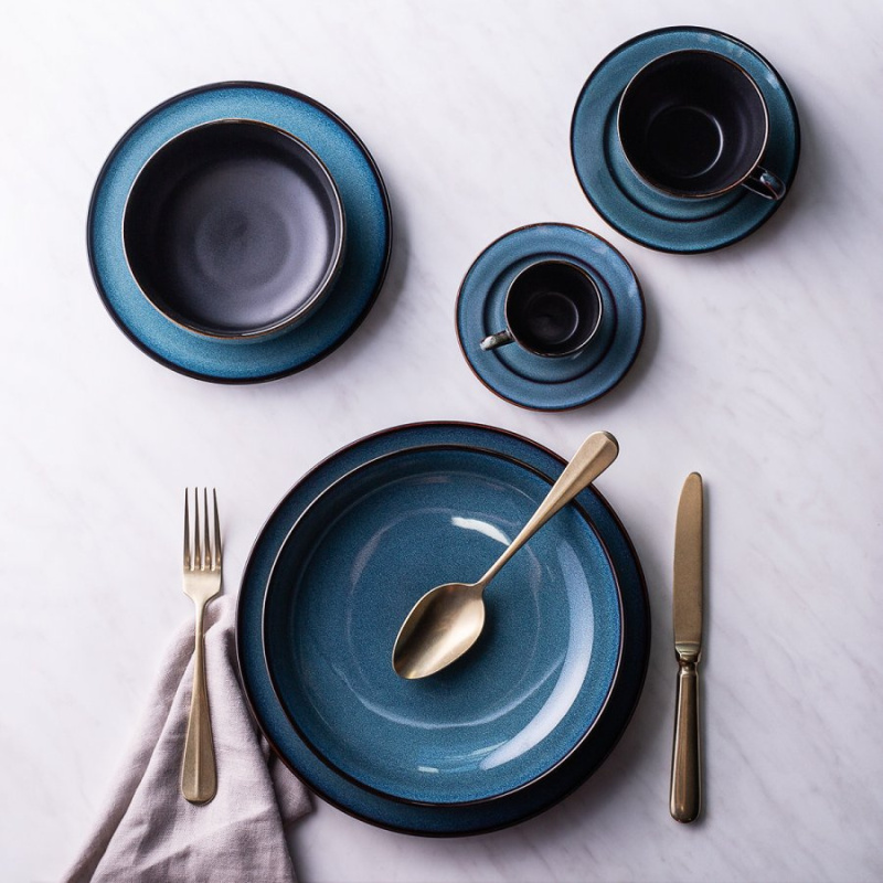 Set farfurii ceramice 12 buc. – Elements Night