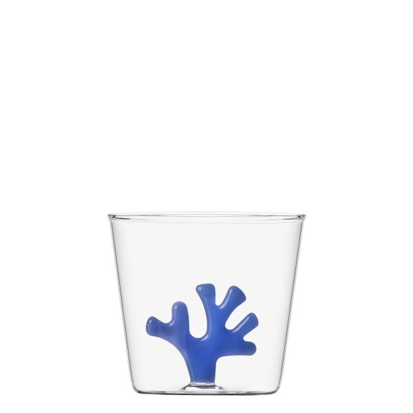 Pahar cu coral albastru 350 ml
