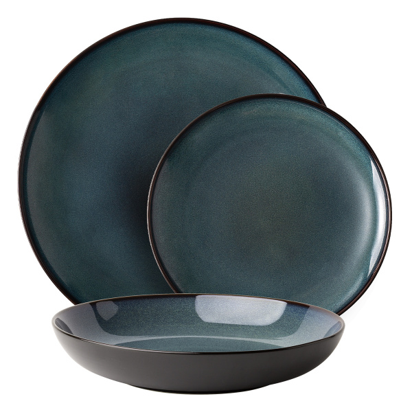 Set farfurii ceramice 12 buc. – Elements Night