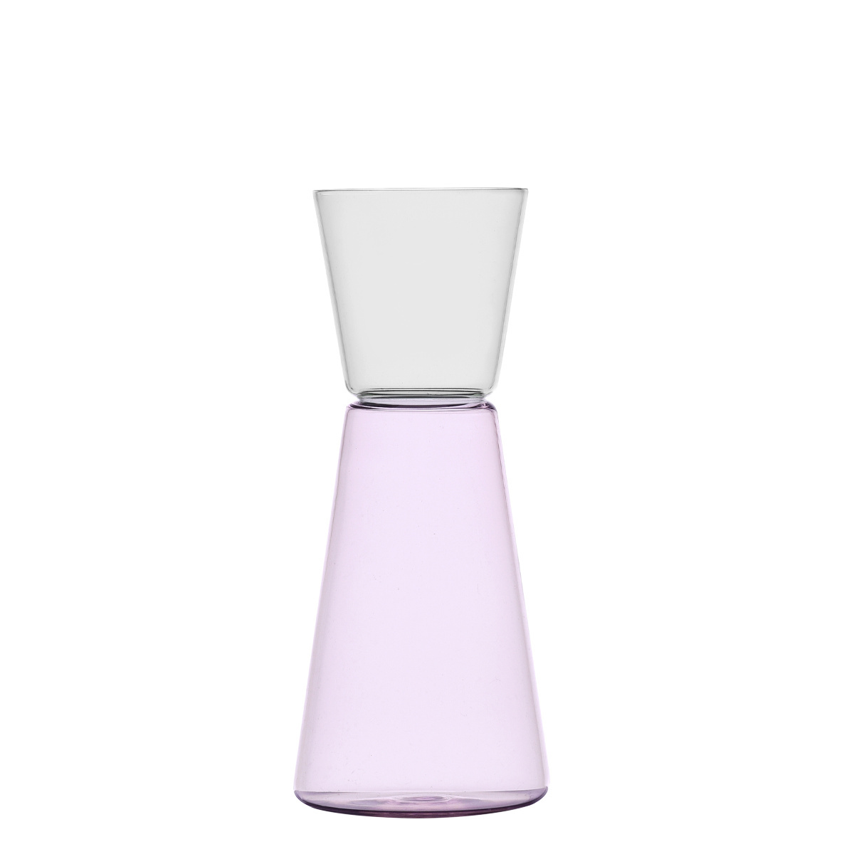 Carafă roz/transparent 750 ml - Ichendorf