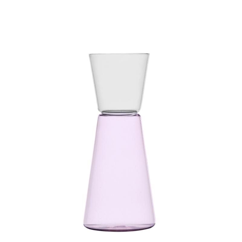 Carafă roz/transparent 750 ml - Ichendorf