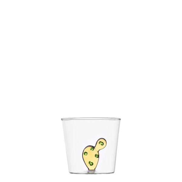 Pahar cu cactus galben 350 ml