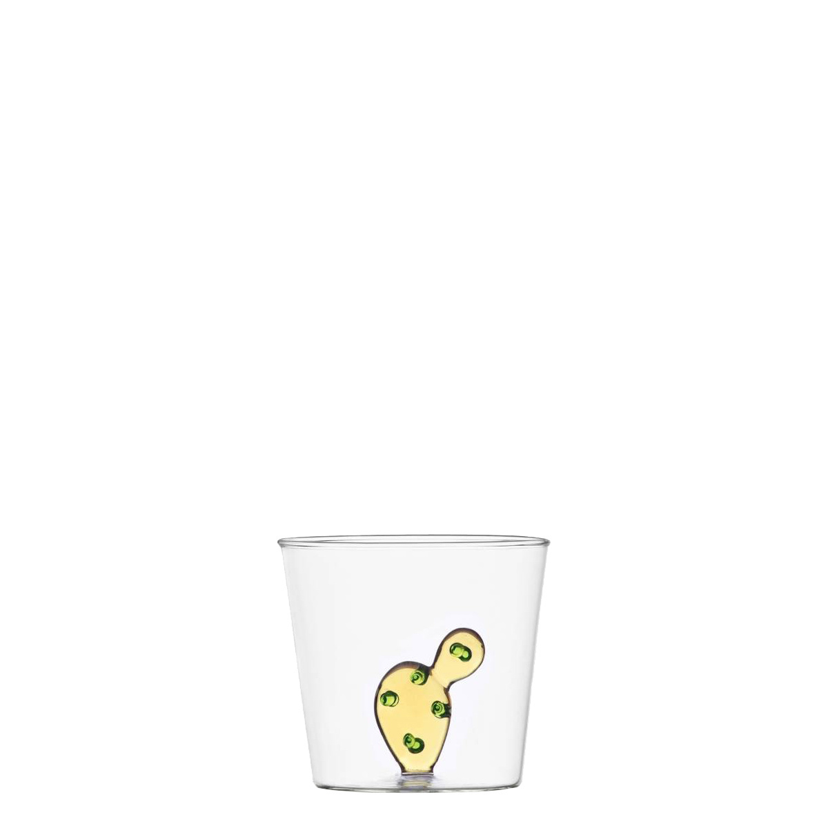Pahar cu cactus galben 350 ml