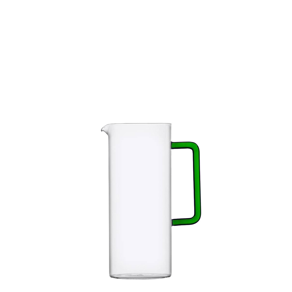 Carafă cu mâner verde 2,1 l