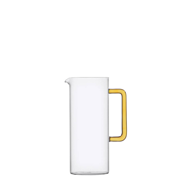 Carafă cu mâner galben 2,1 l
