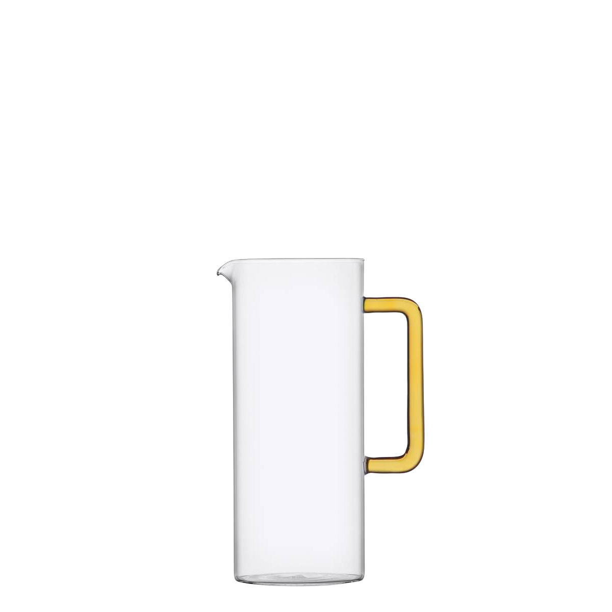 Carafă cu mâner galben 2,1 l