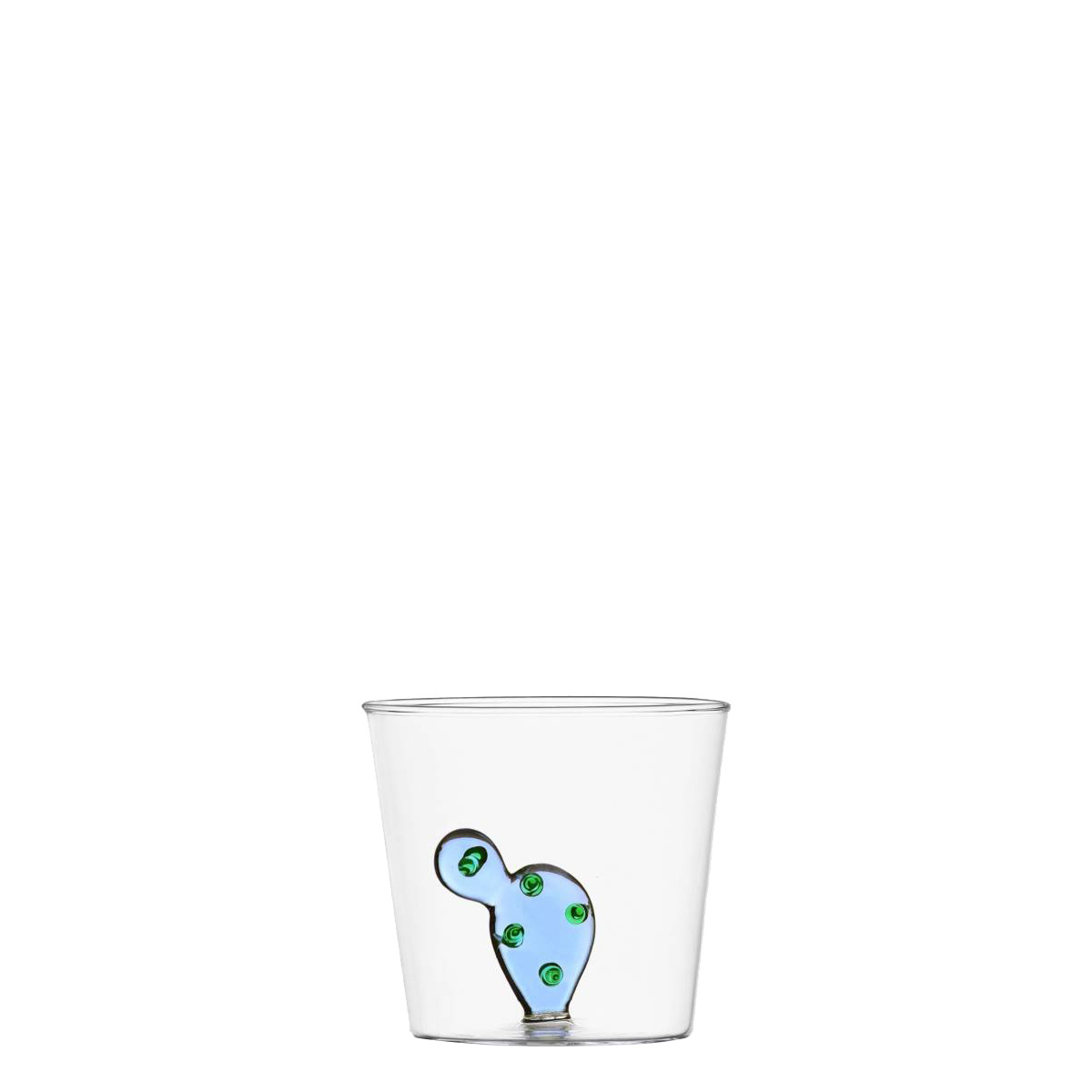 Pahar cu cactus albastru 350 ml